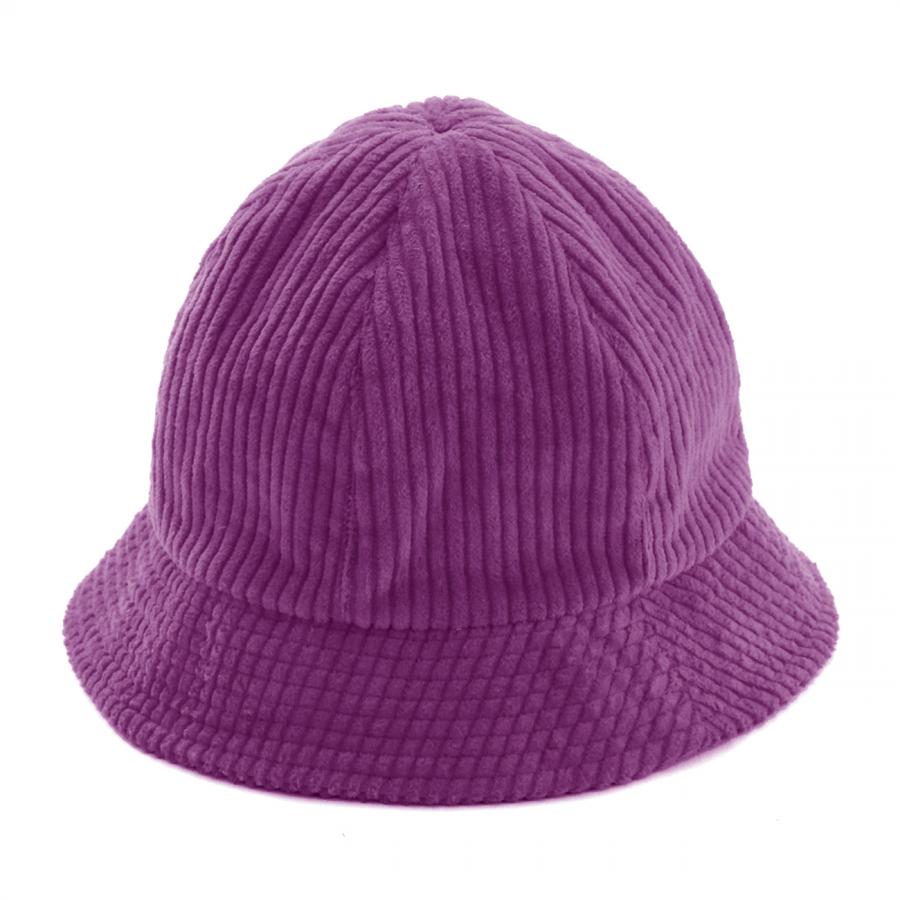 Menčestrový klobúčik - fialový