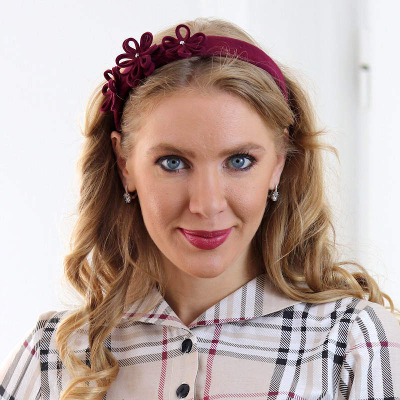Daisy - vínová čelenka