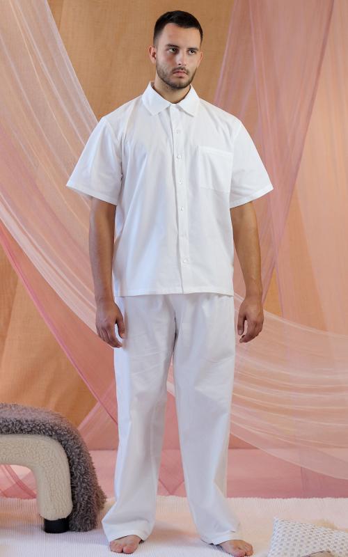 Frank - flanelová košeľa a nohavice, bio bavlna