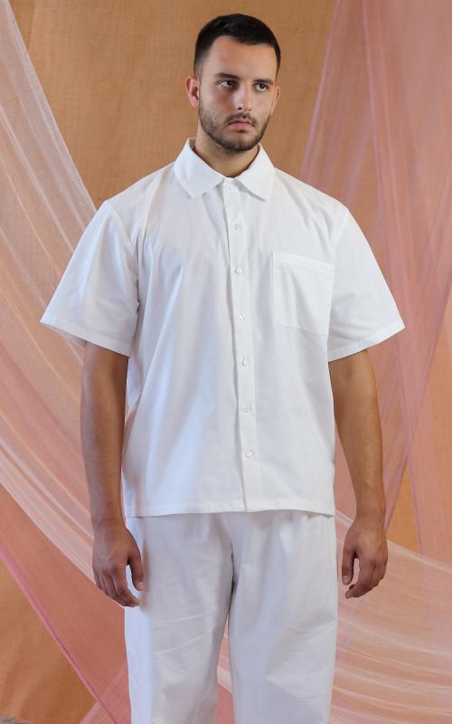 Frank - flanelová košeľa a nohavice, bio bavlna