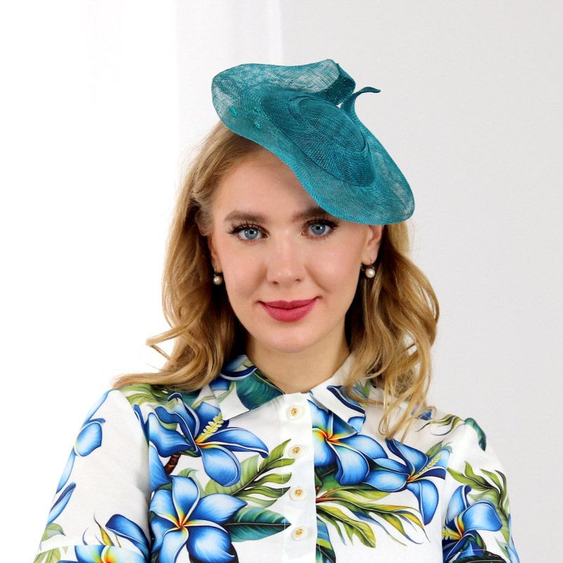 Samantha - luxusný petrolejový fascinátor