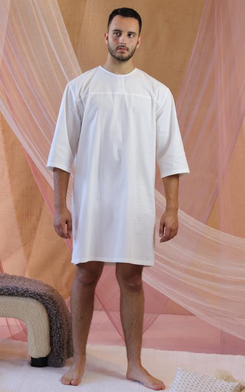 Henry - flanelová nočná košeľa z bio bavlny