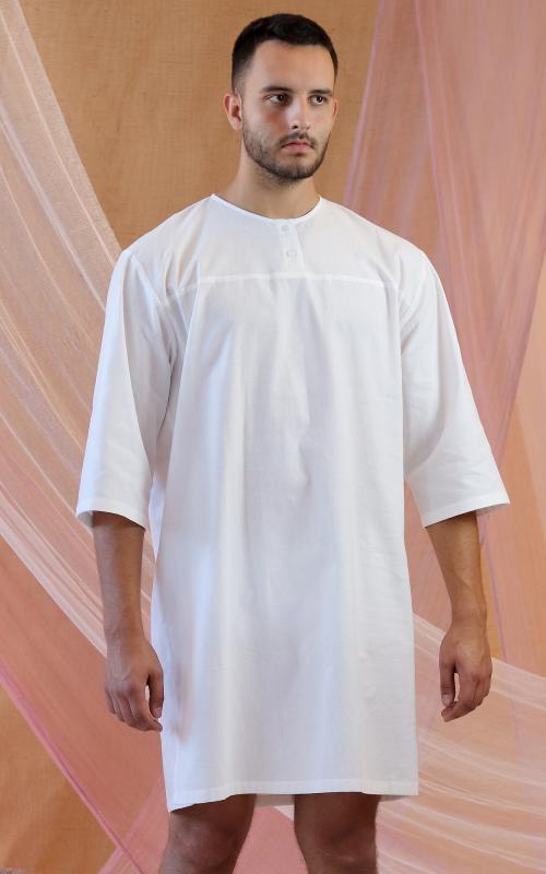 Henry - flanelová nočná košeľa z bio bavlny