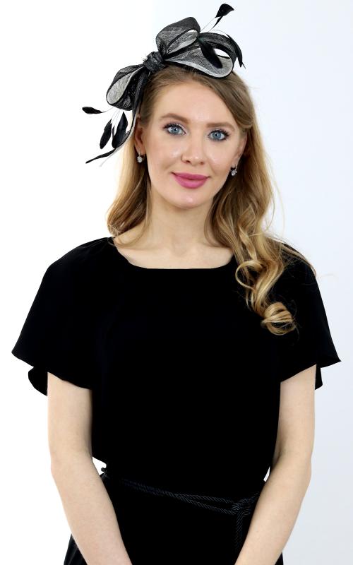Linda - čierne viskózové šaty 4