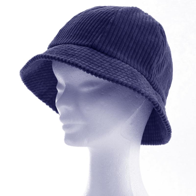 Menčestrový klobúčik - tmavo modrý