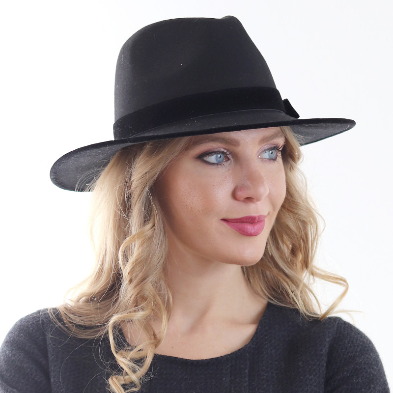 Fedora - čierny klobúk 3