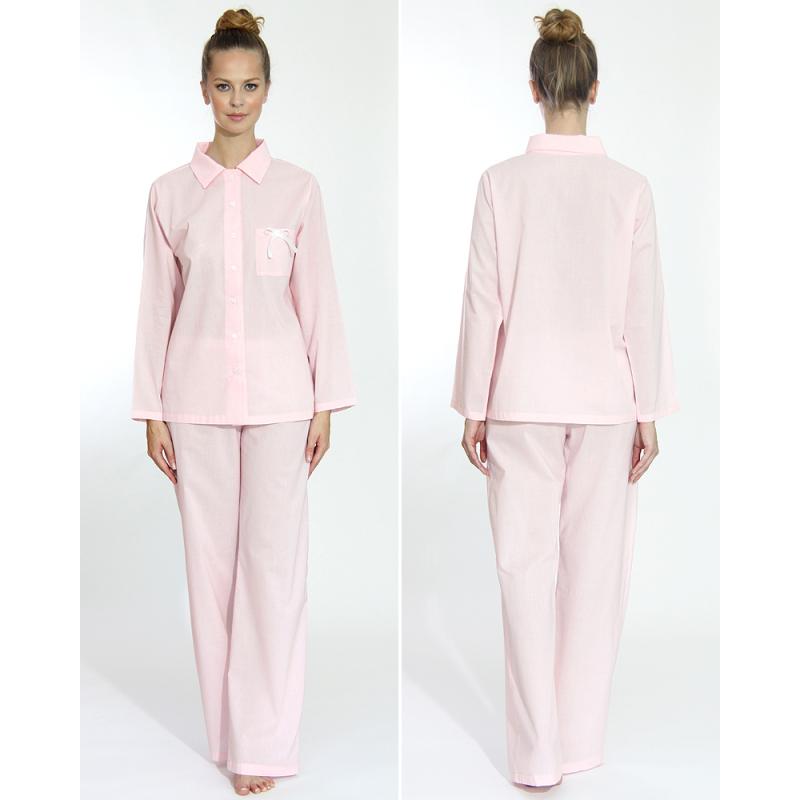 Lotus - pyžamo z bio bavlny, ružové