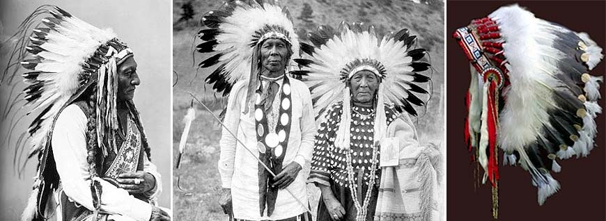 Americki indiani - celenky